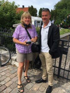 Radio Gotland intervjuar Henrik från Stockholms hamn